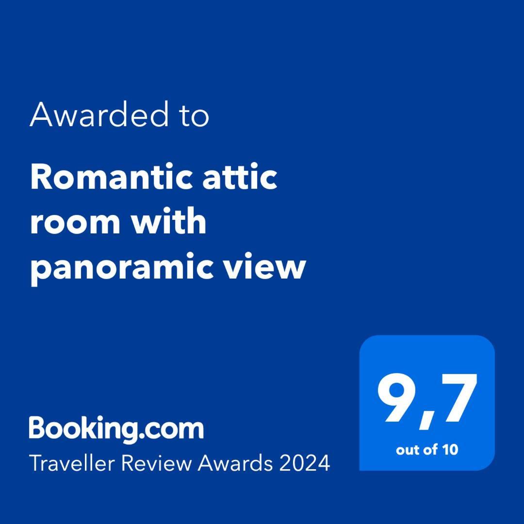 Romantic Attic Room With Panoramic View Bolonha Exterior foto