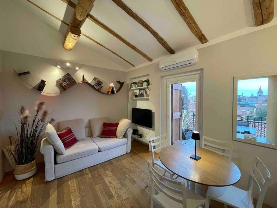Romantic Attic Room With Panoramic View Bolonha Exterior foto